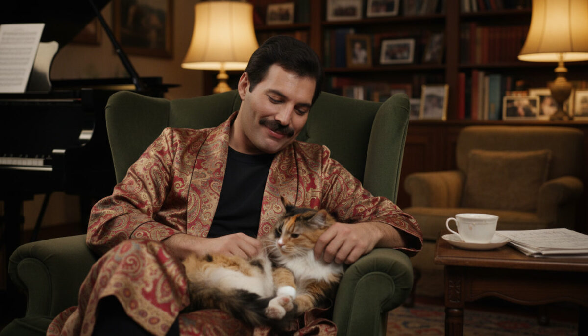 Freddie Mercury: Katzenfreund mit Kultstatus